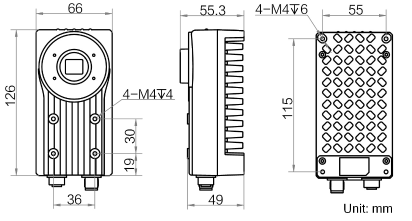 ?？礗D6000系列 MV-ID6200EM-00C-NNG 2000 萬(wàn)像素外形尺寸.png